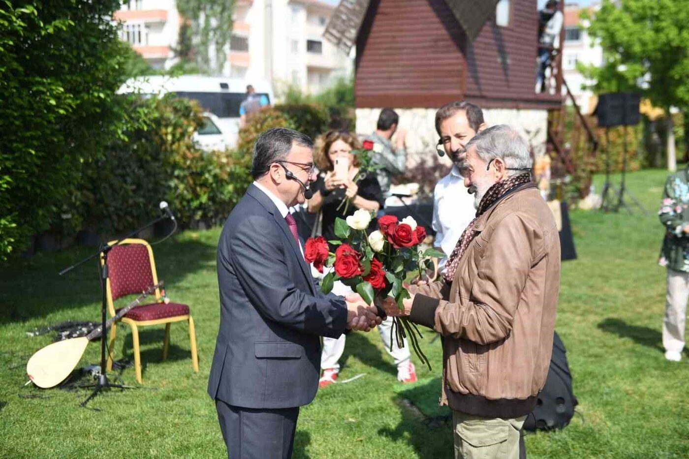 Bir TV kanalında canlı