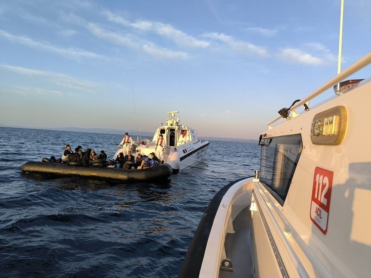 Balıkesir’in Ayvalık ilçesi açıklarında