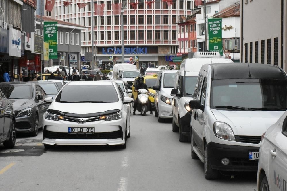 Balıkesir’de nisan ayında araç sayısı 604 bin oldu