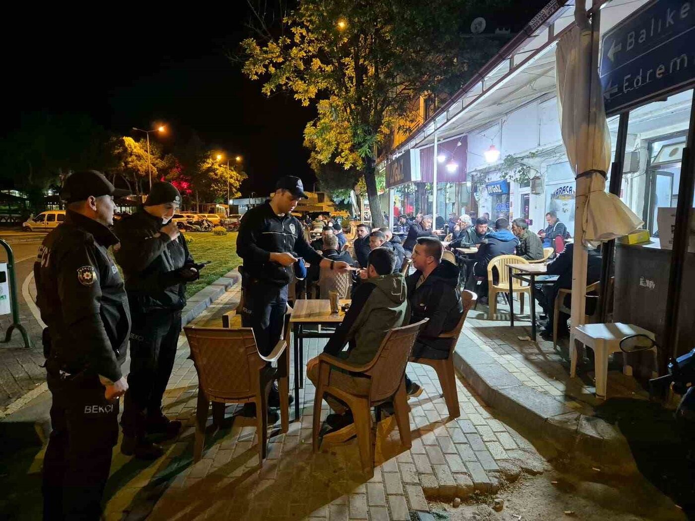 Balıkesir’de polis ekipleri asayiş