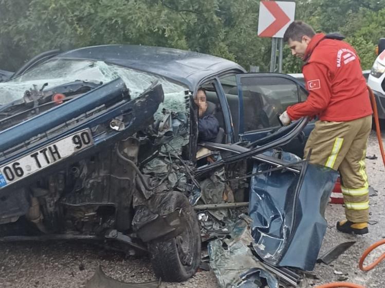 Balıkesir’in Gönen ilçesinde tır