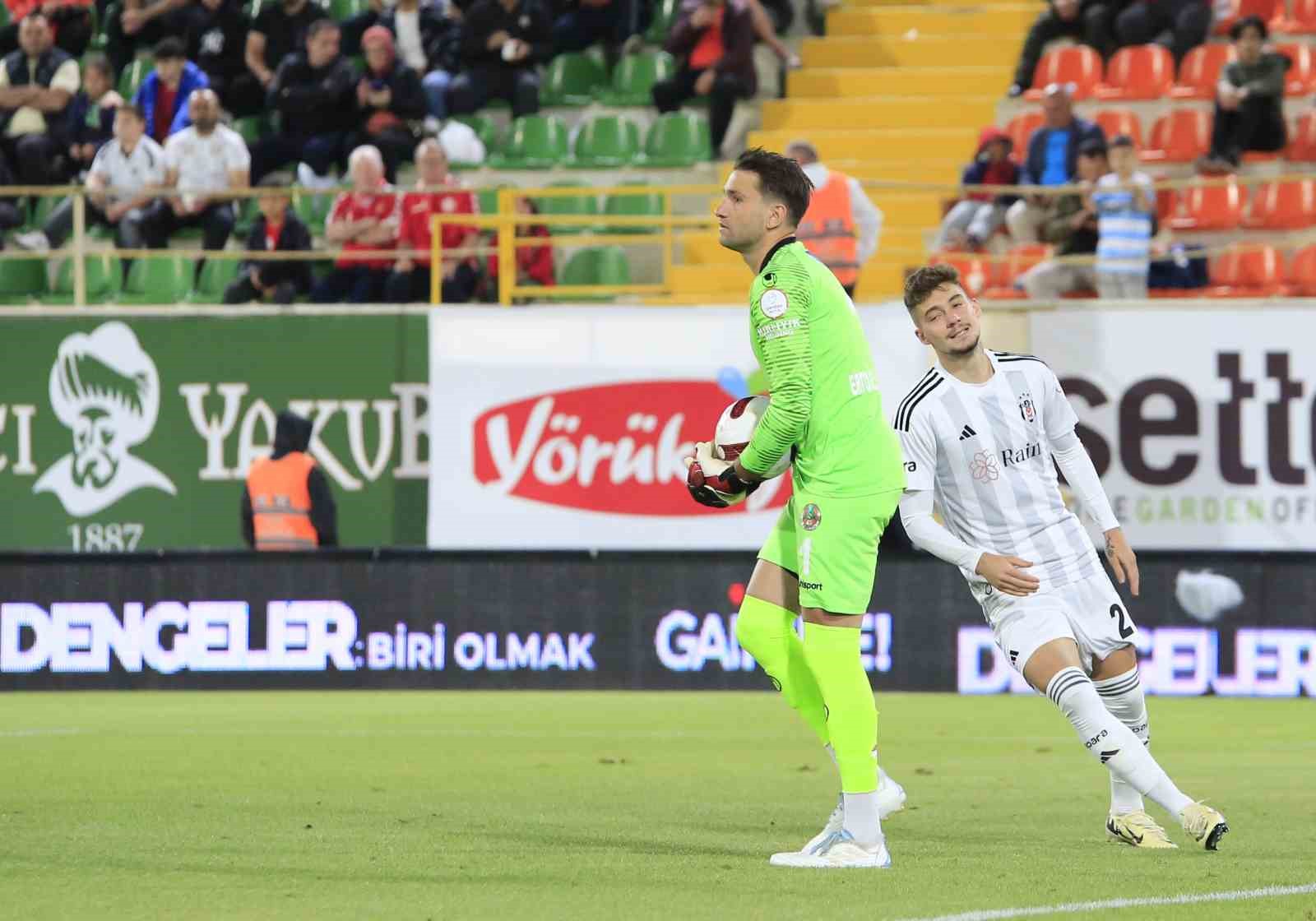 Trendyol Süper Lig: Alanyaspor: 1 – Beşiktaş: 1