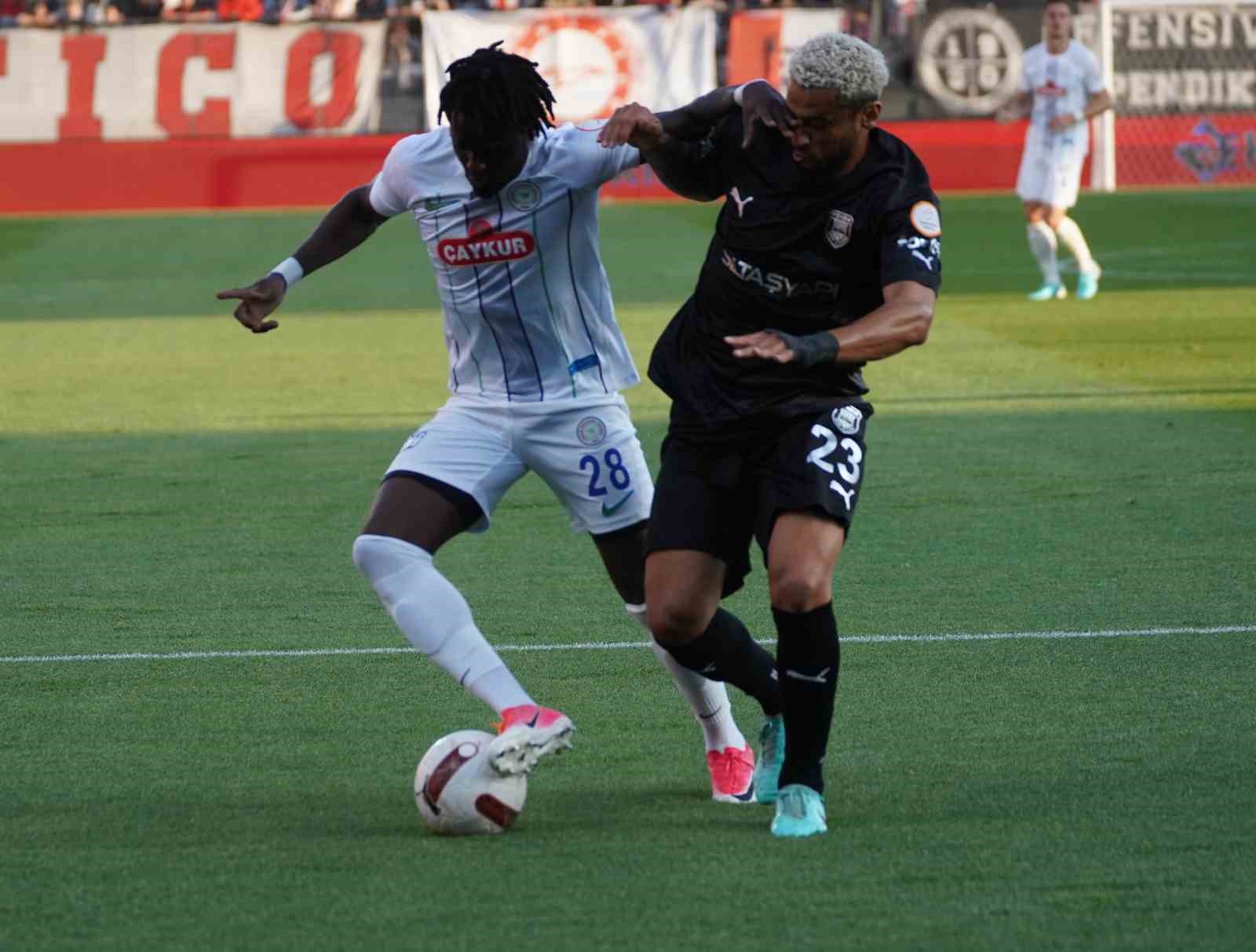 Trendyol Süper Lig: Pendikspor: 2 – Çaykur Rizespor: 1