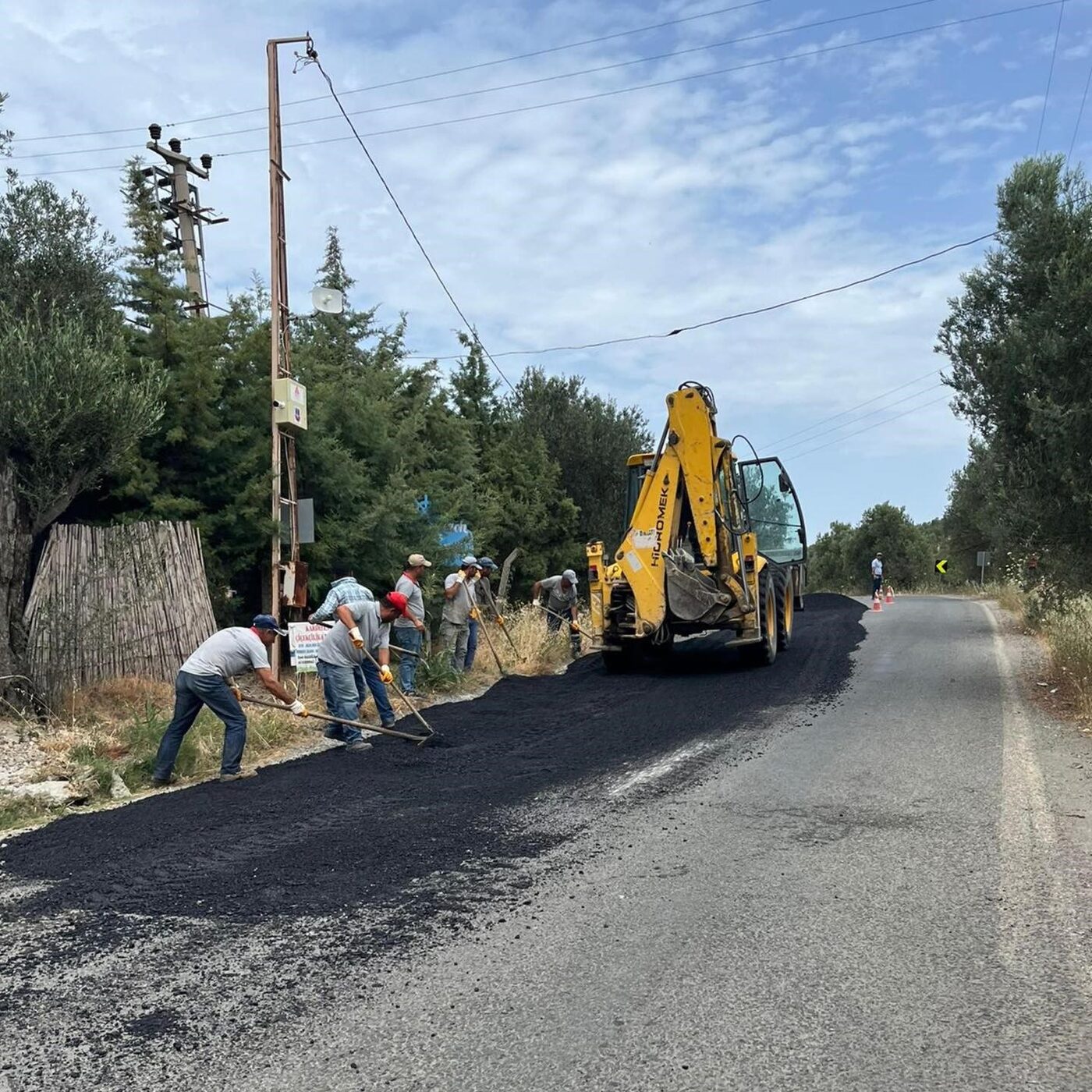 E-87 Karayolu üzerinden Gadana