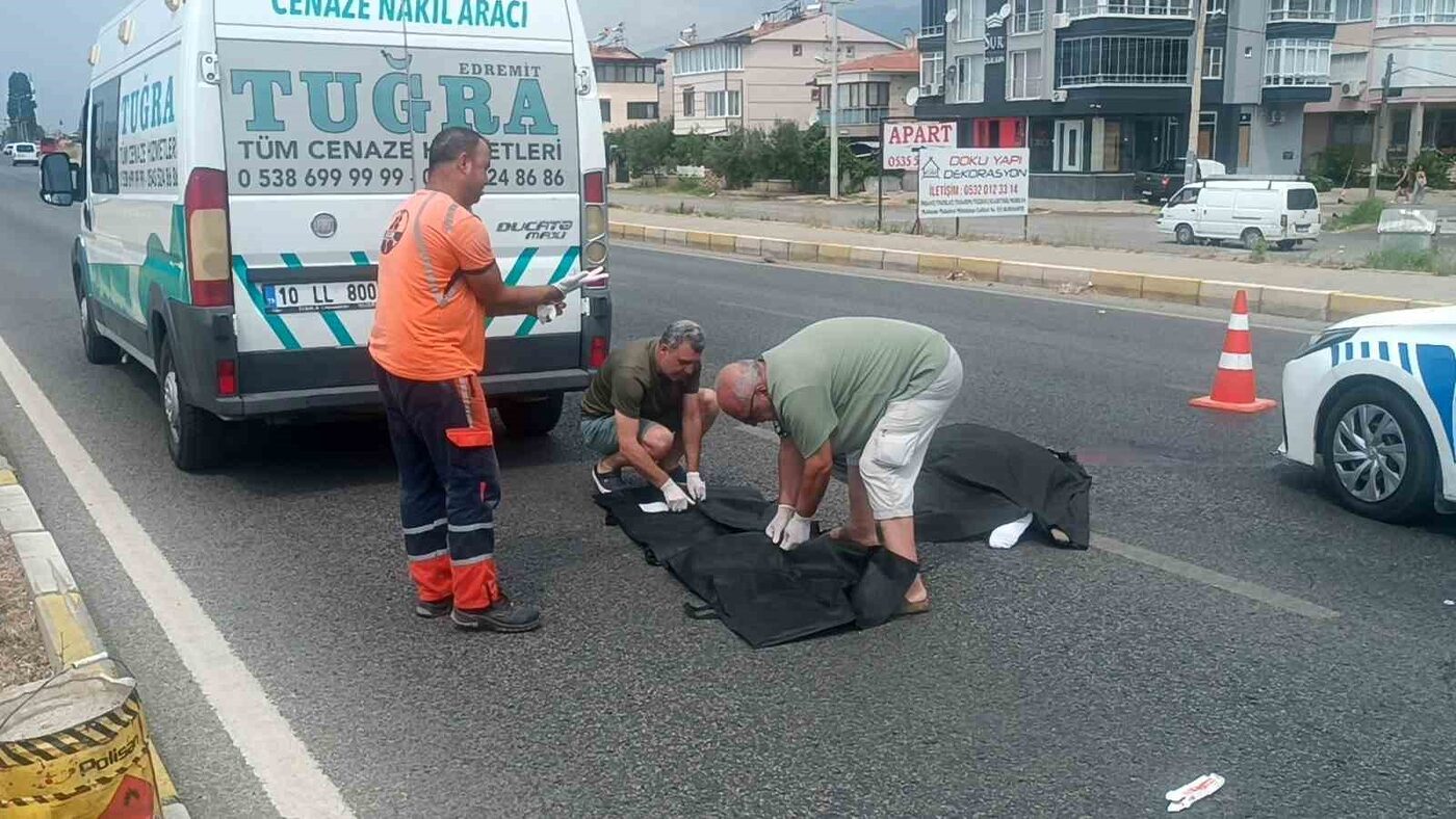 Balıkesir’in Edremit ilçesinde bir