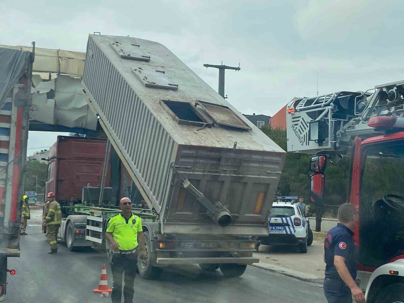 Balıkesir’in Bandırma ilçesinde bir