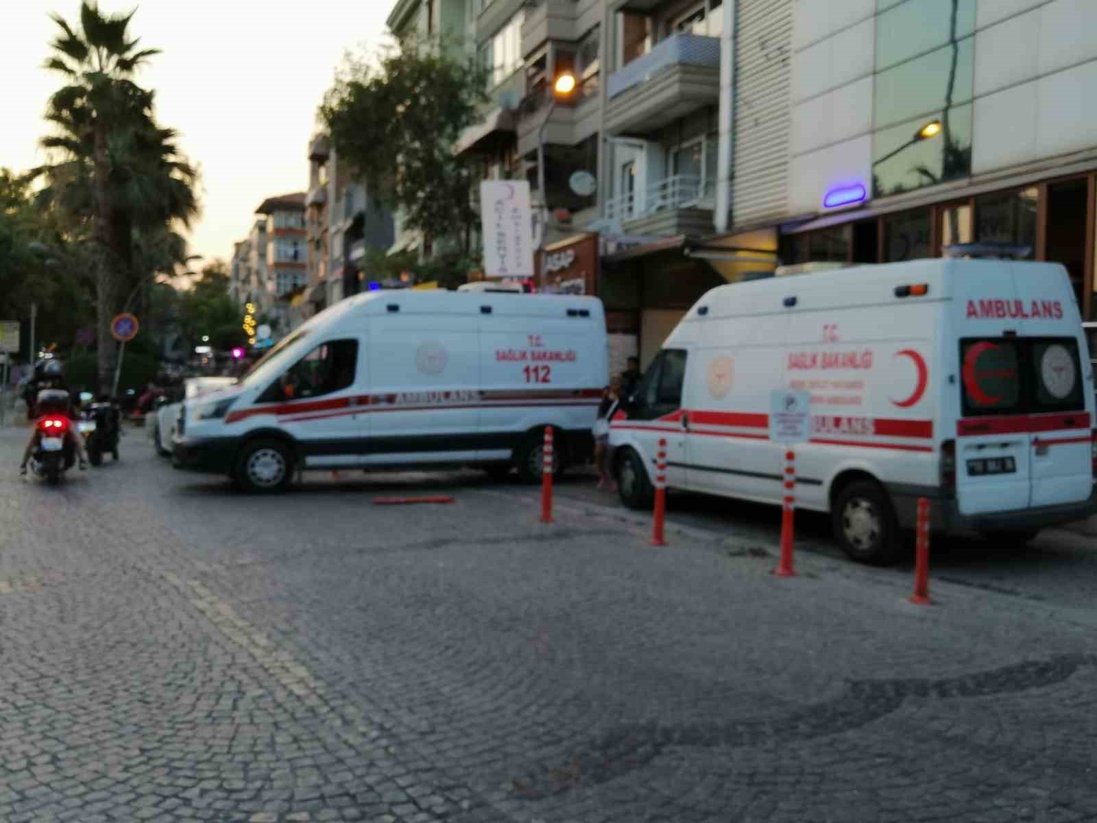 Balıkesir’in Erdek ilçesinde denizde