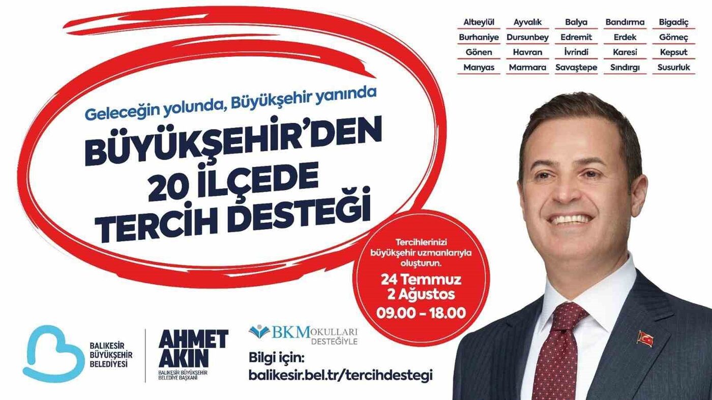 “Geleceğin yolunda, Büyükşehir yanında”