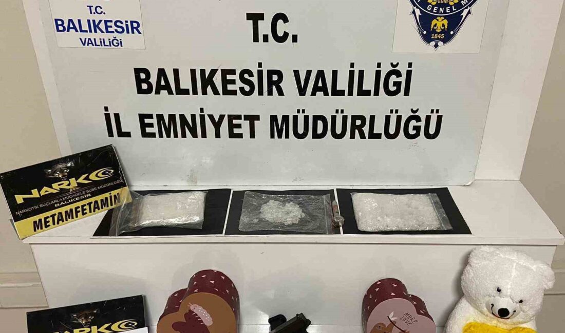 Balıkesir’de narkotik ekipleri tarafından