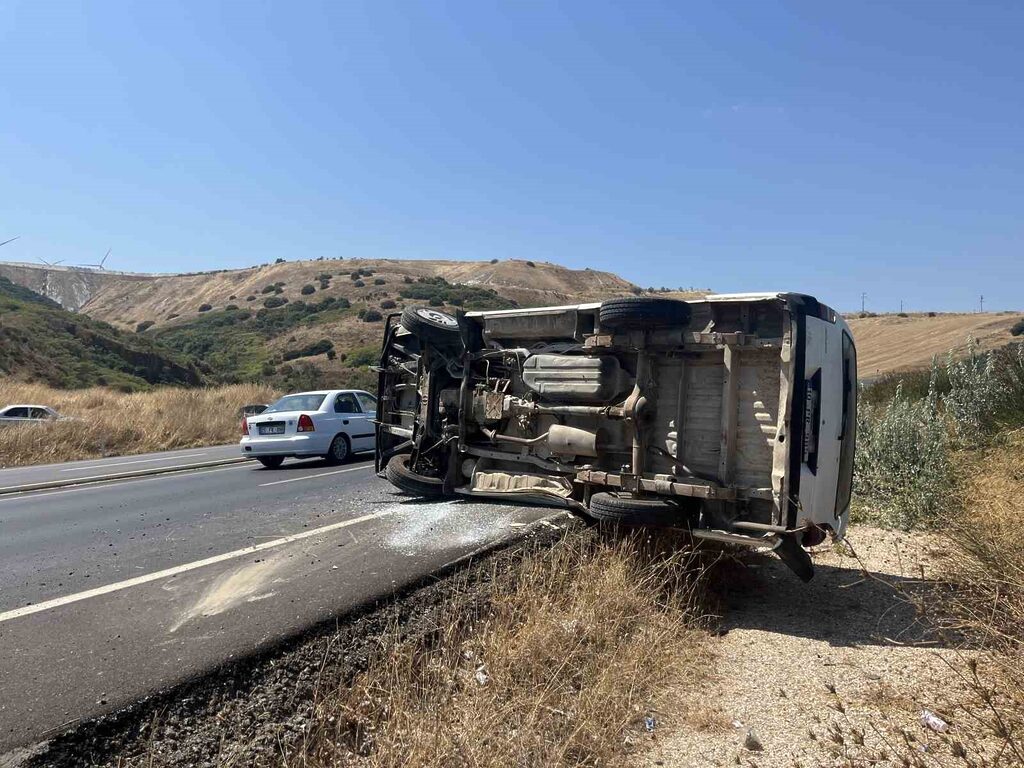 Bandırma’da trafik kazası: 2 yaralı