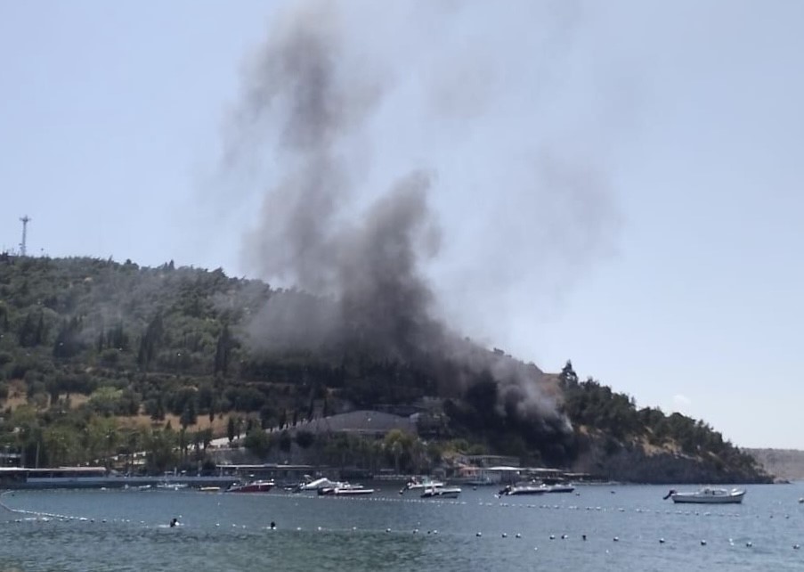 Balıkesir’in Erdek ilçesinde deniz