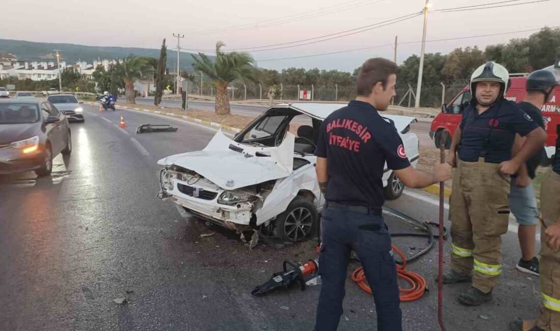 Balıkesir’in Erdek ilçesindeki trafik