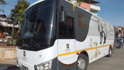 Balıkesir Büyükşehir Belediyesi’nin tam teşekküllü mobil veteriner kliniği olarak hizmet