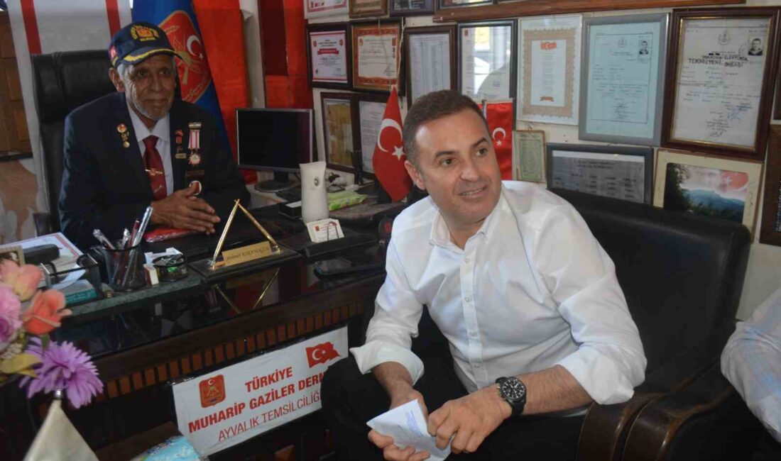 Balıkesir’in Ayvalık ilçesinde bir