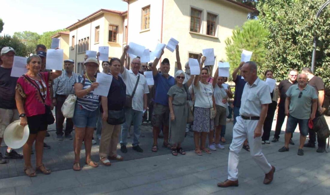 Balıkesir’in Burhaniye ilçesinde çevreciler,