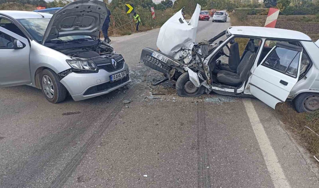 Balıkesir’in Savaştepe ilçesinde meydana