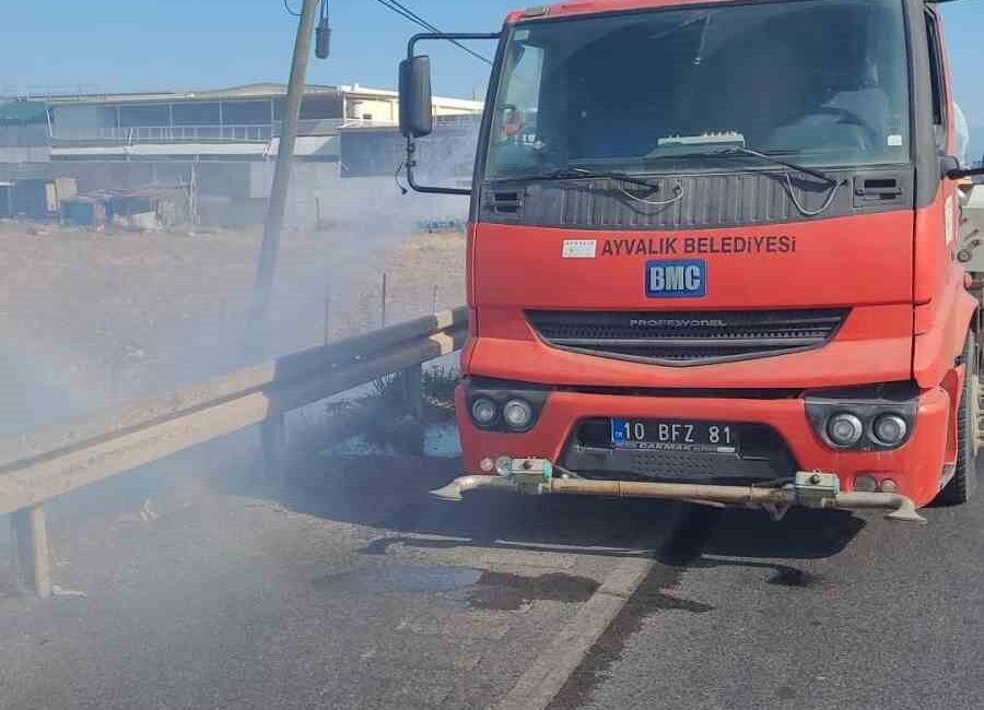 Balıkesir’in Ayvalık ilçesinde, sigara