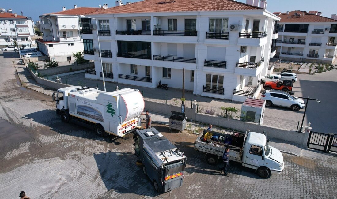 Balıkesir’in Ayvalık Belediyesi Temizlik