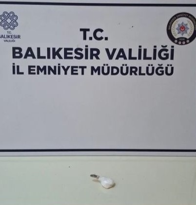 Balıkesir’de narkotik ekiplerince yapılan