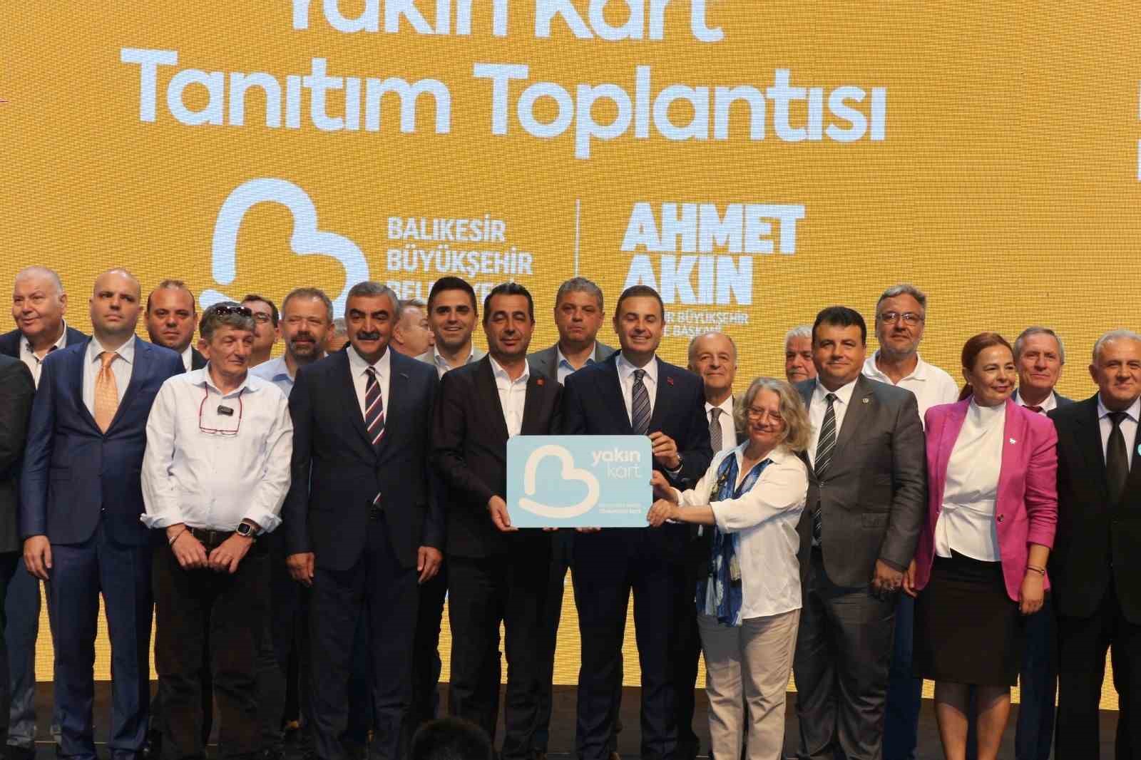 Balıkesir’de ’Yakın Kart’ dönemi başladı: Başkan Akın, destek paketi müjdelerini sıraladı