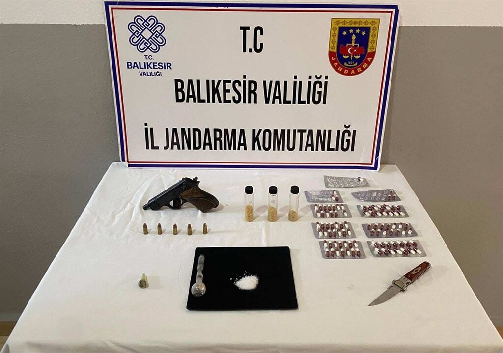 Balıkesir’in Edremit ilçesinde jandarma