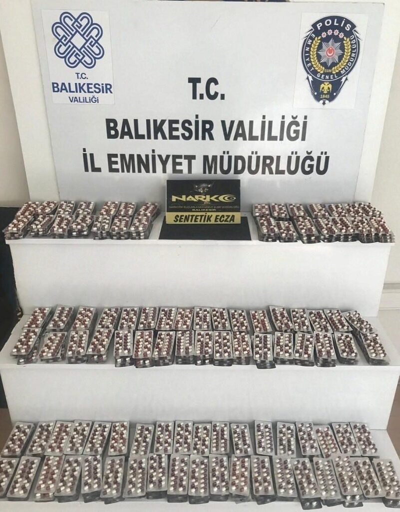 Balıkesir’de uyuşturucu operasyonu