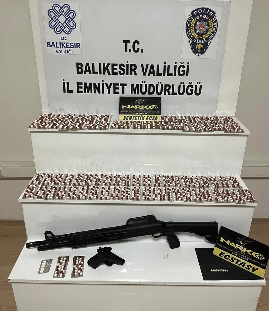 Balıkesir’de polis ekipleri tarafından