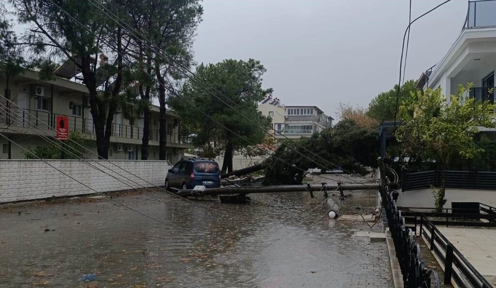 Balıkesir’in Edremit ilçesi sahil