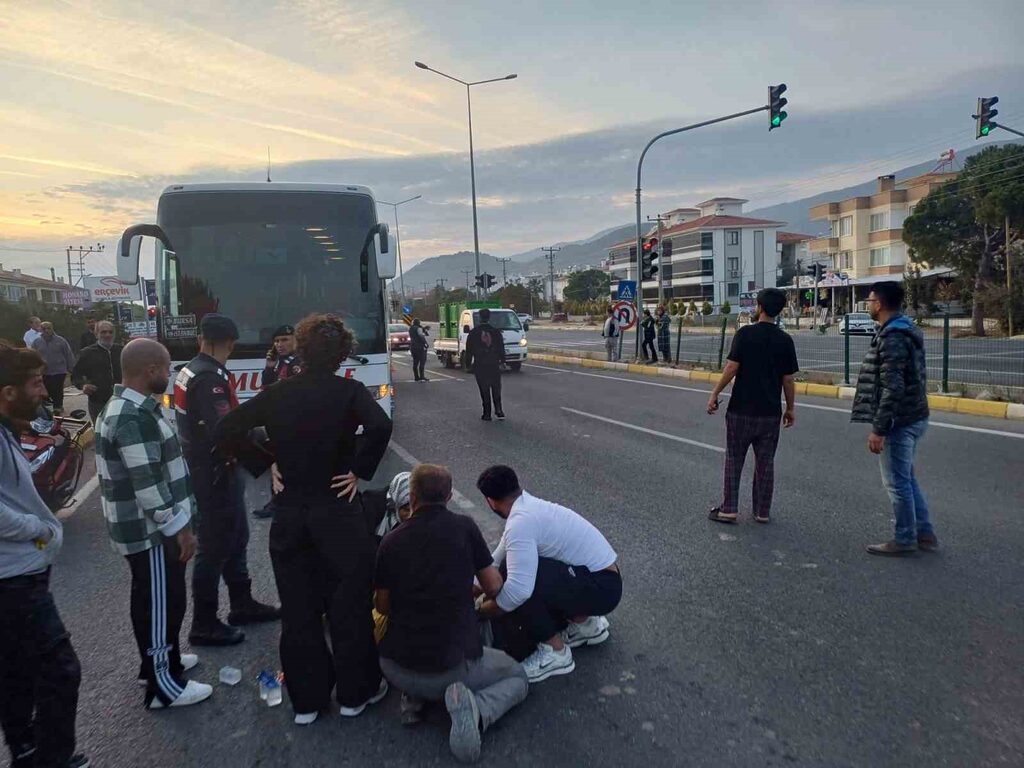 Balıkesir’in Edremit ilçesinde yaya