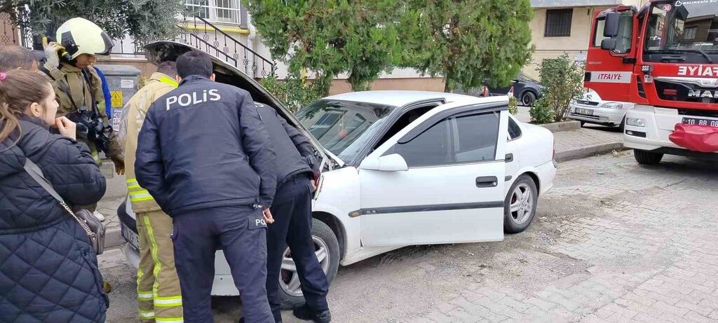 Balıkesir’in Edremit ilçesinde otomobilinden