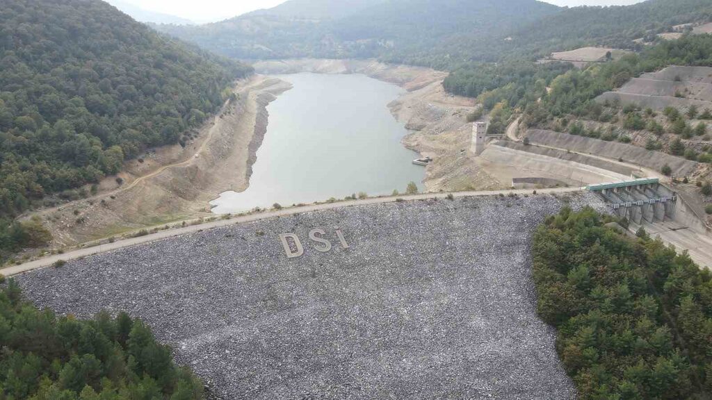 Balıkesir’in Gönen-Yenice Barajında son