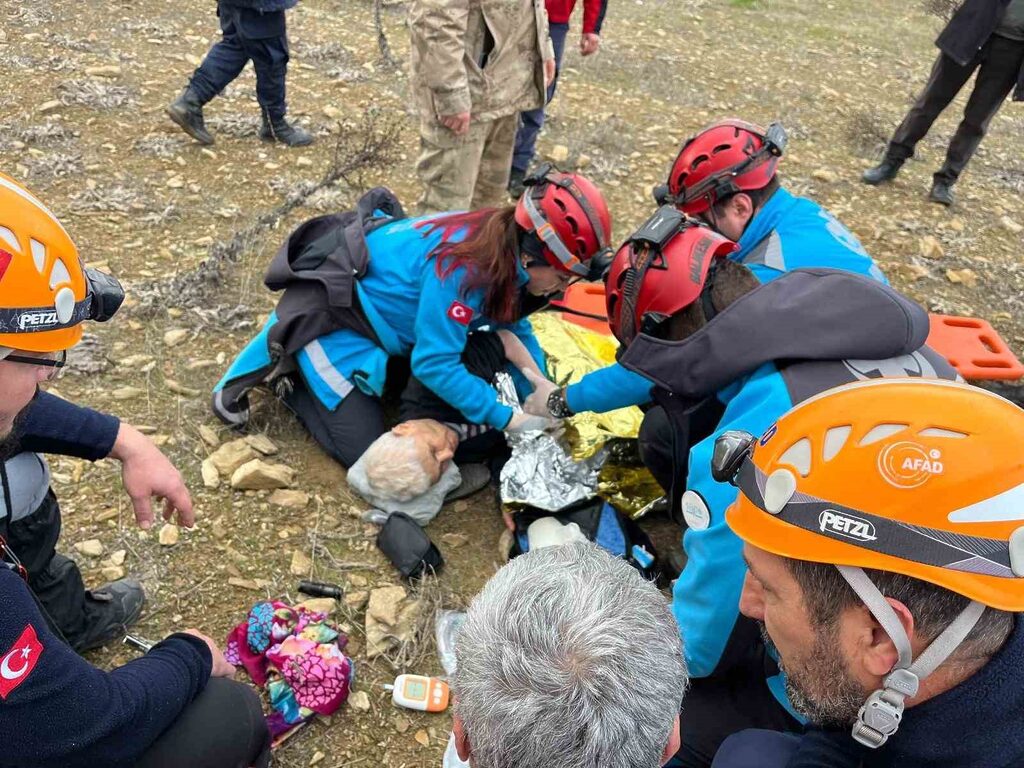 Balıkesir’in Sındırgı ilçesinde evden çıkan ve arazide kaybolan Alzheimer hastası