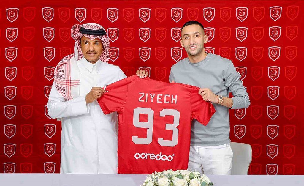 Katar ekibi Al-Duhail, Galatasaray’dan ayrılan Faslı futbolcu Hakim Ziyech’i transfer