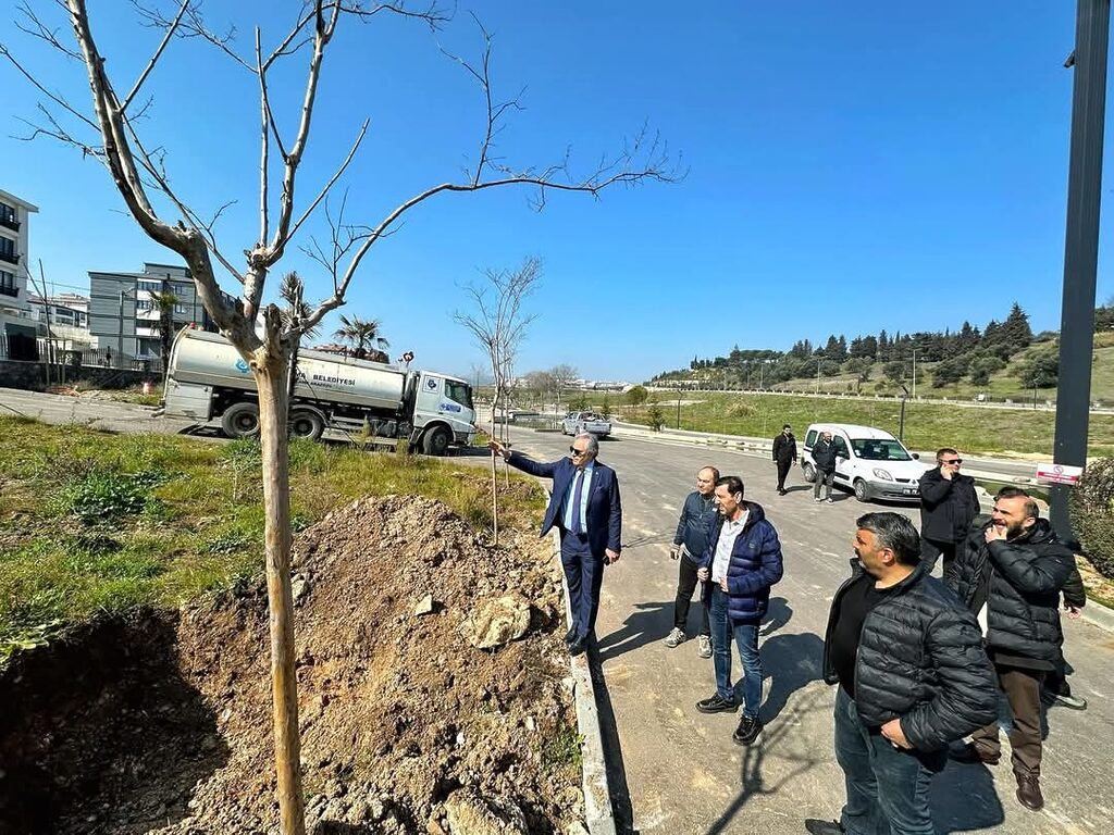 Balıkesir’in Bandırma ilçesinde, yeşil alanların artırılması ve mevcut parkların iyileştirilmesi