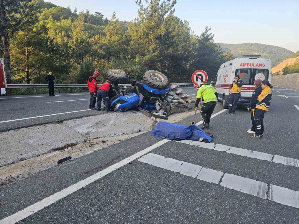 Balıkesir’in Havran ilçesinde meydana gelen kazada bir kişi hayatını kaybetti.