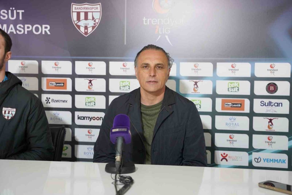 Trendyol 1. Lig’in 38. haftasında oynanan Bandırmaspor-Pendikspor maçının ardından teknik
