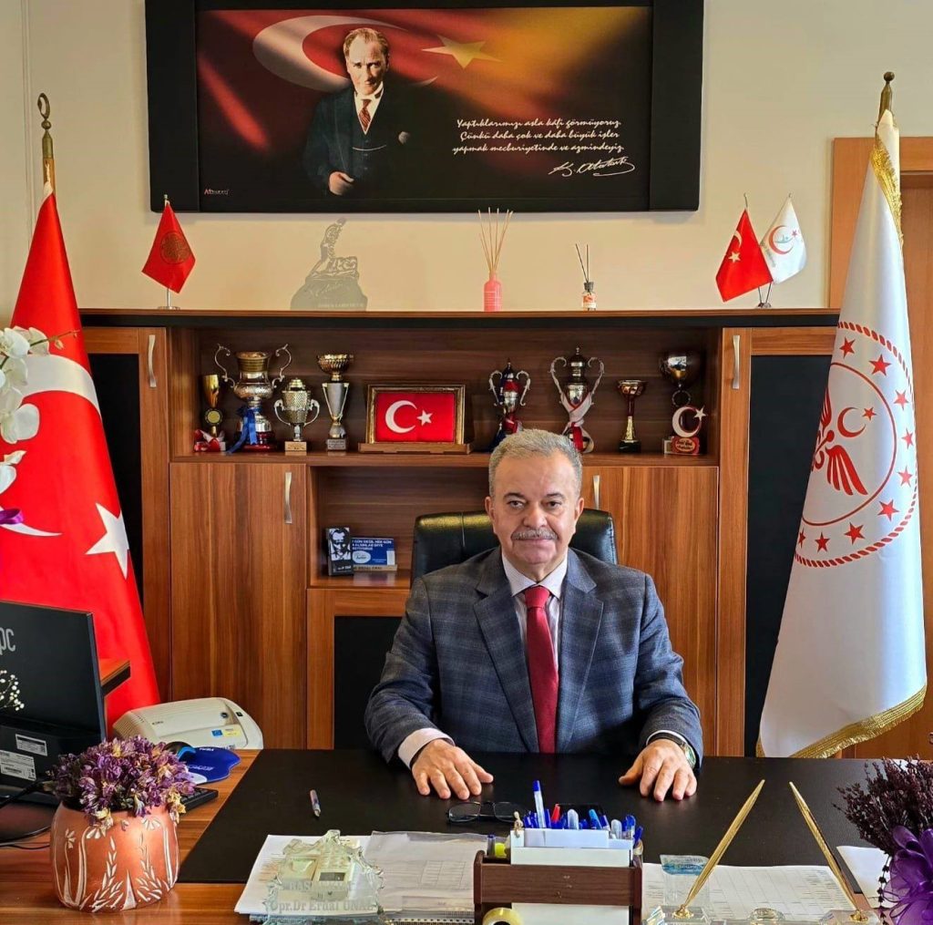 1954 yılında yapılan Balıkesir Devlet Hastanesi yeni hizmet binası yapımı