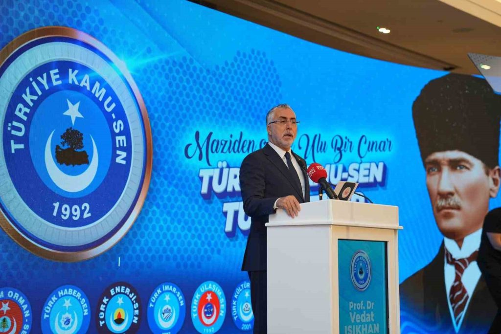 Çalışma ve Sosyal Güvenlik Bakanı Vedat Işıkhan, “Son 23 yılda