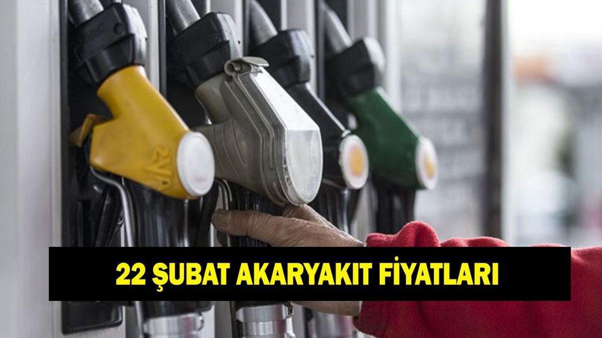 BENZİN, MOTORİN, LPG FİYATLARI: 22 Şubat akaryakıt fiyatları ne oldu? İstanbul, Ankara, İzmir akaryakıt fiyatları
