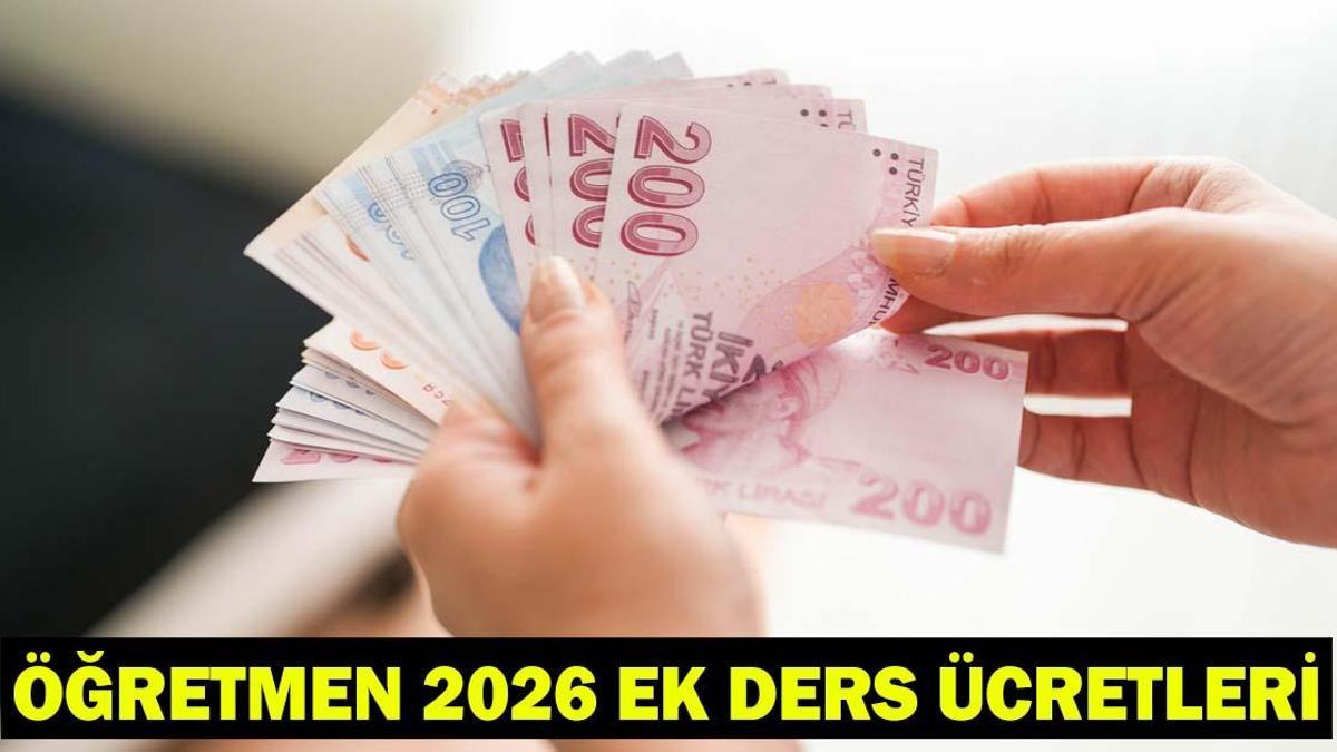 Öğretmenlerin Bir Saat Ek Ders Ücreti Ne Kadar Oldu? Ocak Ayı Ek Ders Ücretleri (,60 Zamlı)