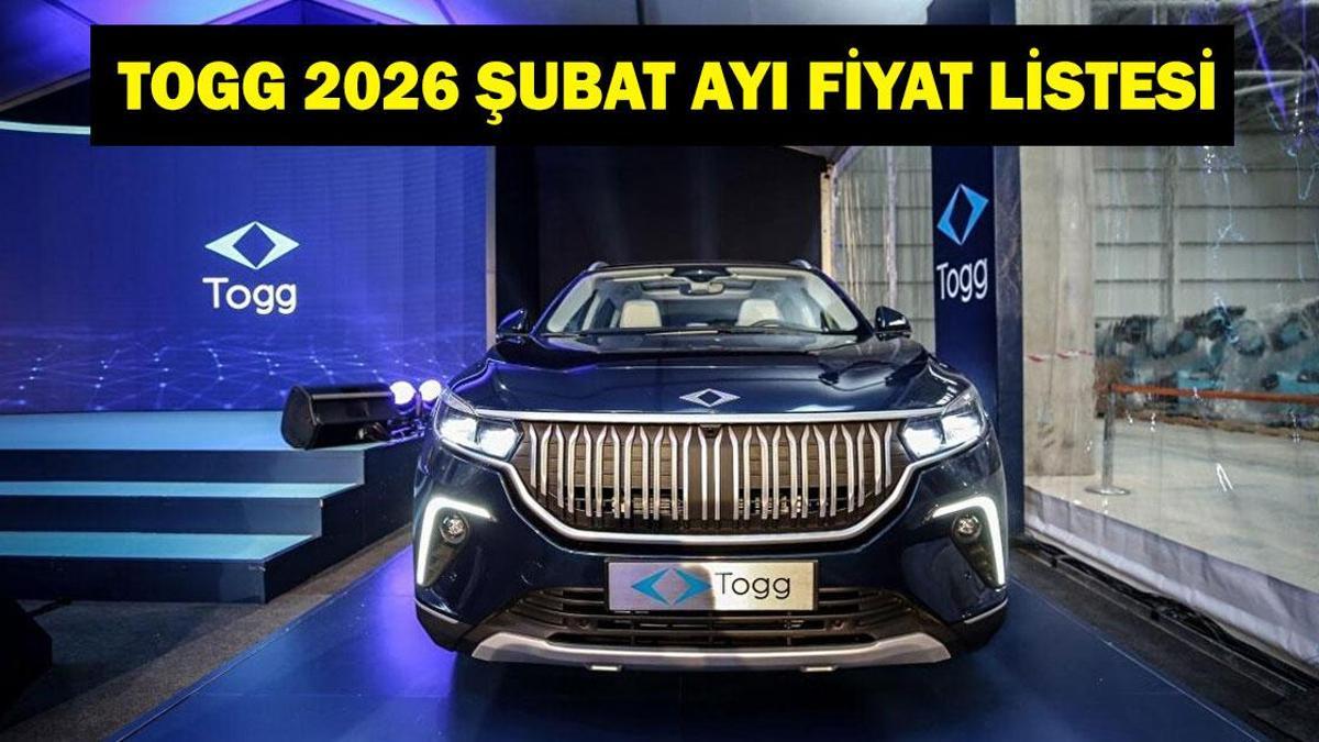 TOGG ŞUBAT AYI FİYAT LİSTESİ: TOGG Şubat ayı fiyatları nasıl? TOGG T10X ve T10F satış fiyatı ne? İşte TOGG 2026 Şubat ayı fiyat listesi