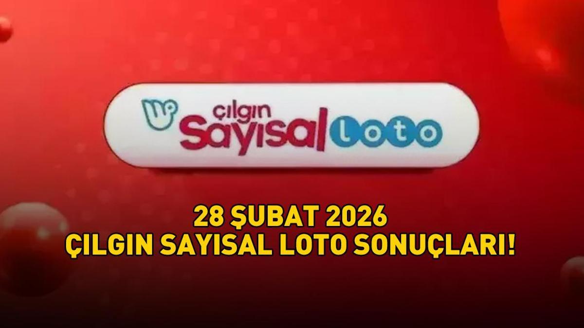 28 ŞUBAT 2026 ÇILGIN SAYISAL LOTO SONUÇLARI AÇIKLANDI! Çılgın Sayısal Loto sonuçları nasıl öğrenilir? 713.826.726,98 TL büyük ikramiye devretti - Son Dakika Ekonomi Haberleri