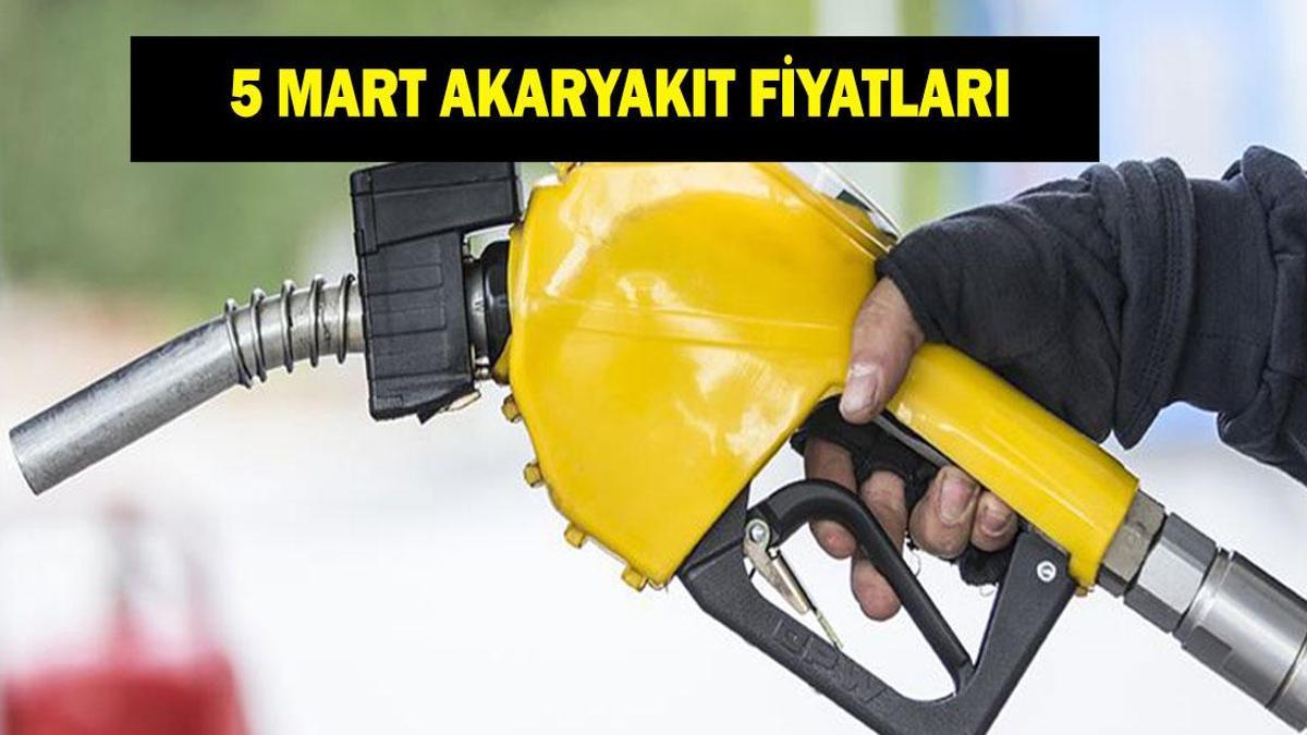 AKARYAKIT FİYATLARI GÜNCEL 5 MART: İstanbul, Ankara, İzmir'de motorin, LPG, benzin ne kadar? Eşel mobil sistemine geçildi!