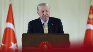 Cumhurbaşkanı Erdoğan, Türk hacılarla bayramlaştı
