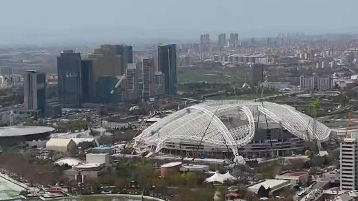 Ankara’nın yeni stadı için iki bakandan ortak paylaşım