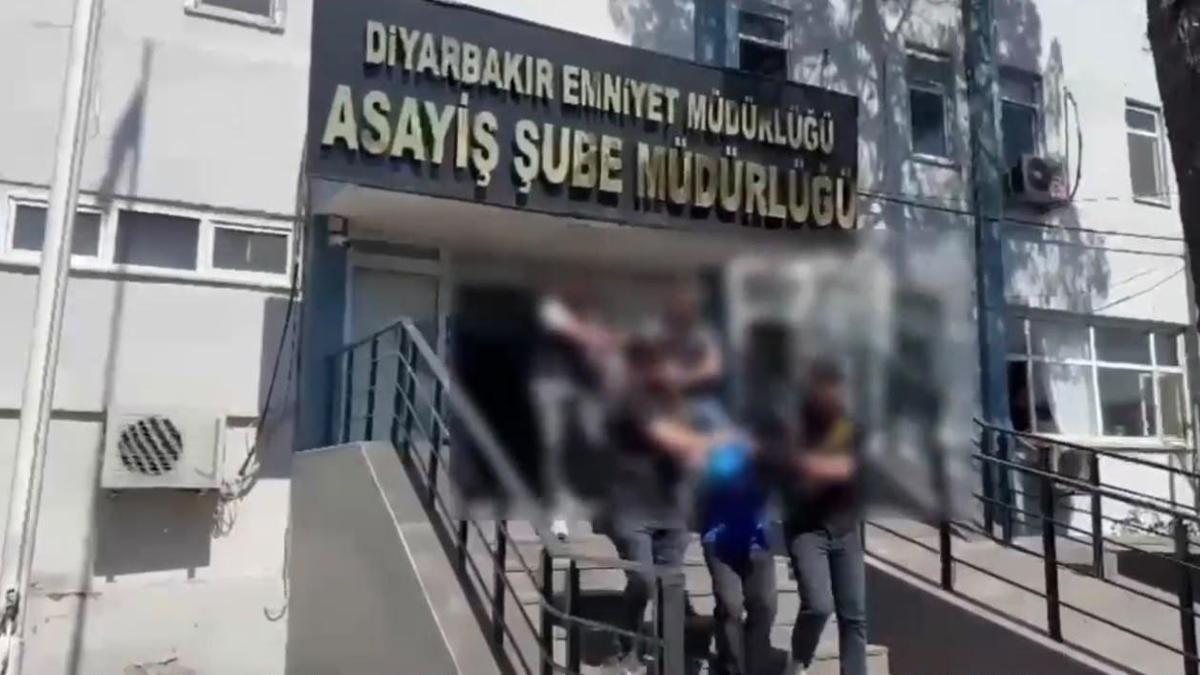 Diyarbakır’da banka şubesine silahla saldıran 2 şüpheli tutuklandı