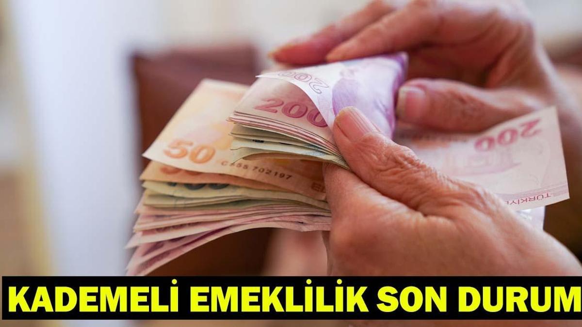 ERKEN EMEKLİLİK SON DURUM| Kademeli emeklilik yasası Meclis'e geldi mi, şartları neler? Kademeli emeklilik tablosu 2026