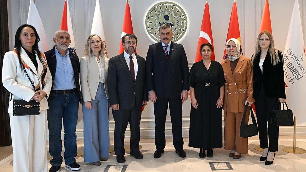 İçişleri Bakanı Çiftçi, GÜSODER heyeti ile görüştü