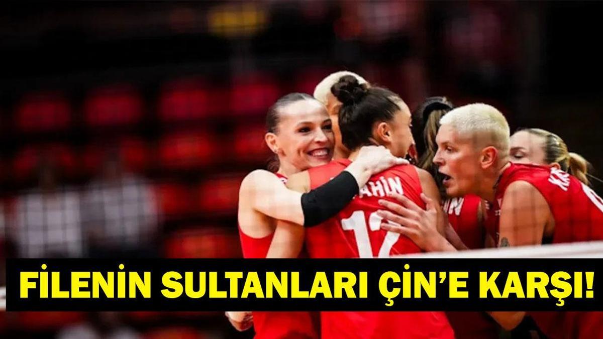 TÜRKİYE-ÇİN MAÇI CANLI İZLE: Filenin Sultanları Maçı Ne Zaman, Saat Kaçta, Hangi Kanalda? İşte Milli Maç Canlı Yayın Bilgileri!